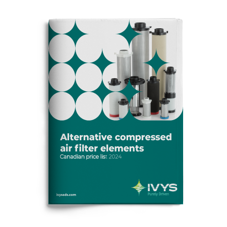 IVYS Alternative Compressed Air Filter Elements Price List