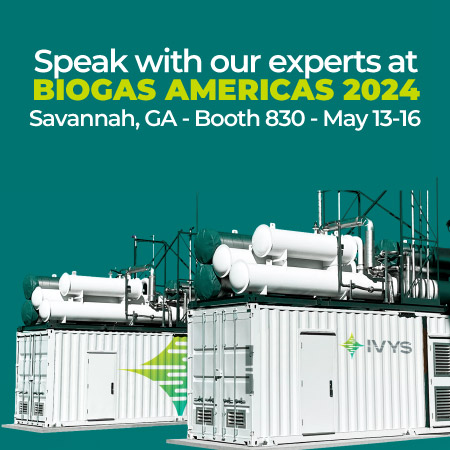 Speak with our experts at Biogas Americas 2024