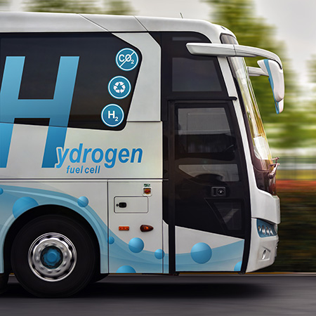 Hydrogen bus